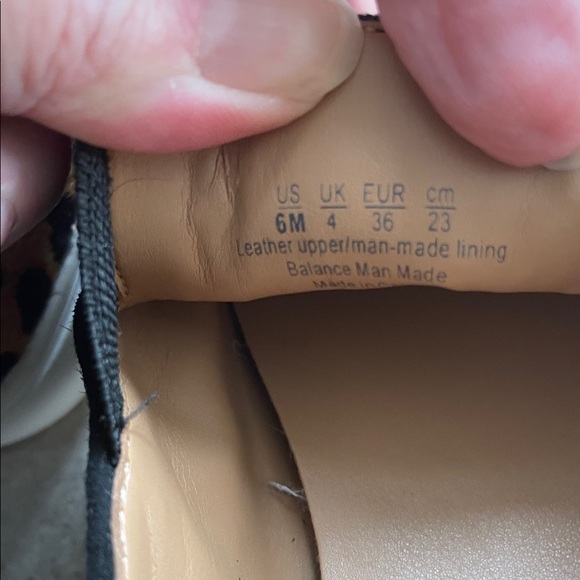 Franco Sarto Animal Print Slip-On Shoes - Picture 7 of 8